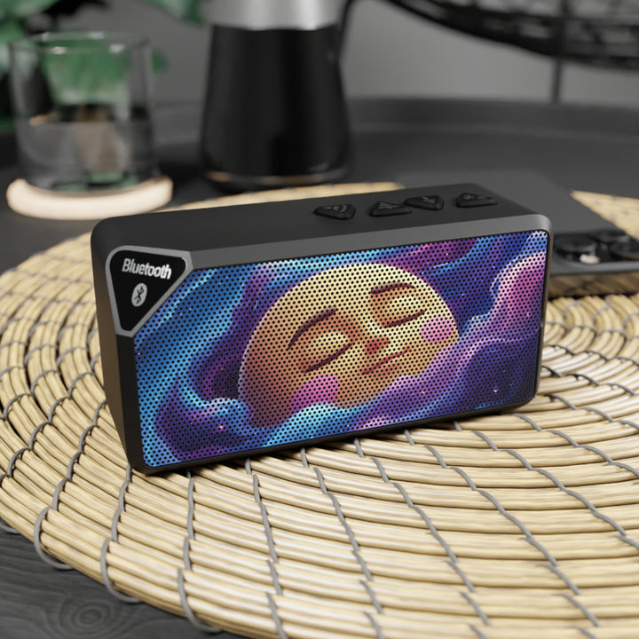 Jabba Bluetooth Speaker – Whimsical Galaxy Moon, 360° Sound, Splash-Proof