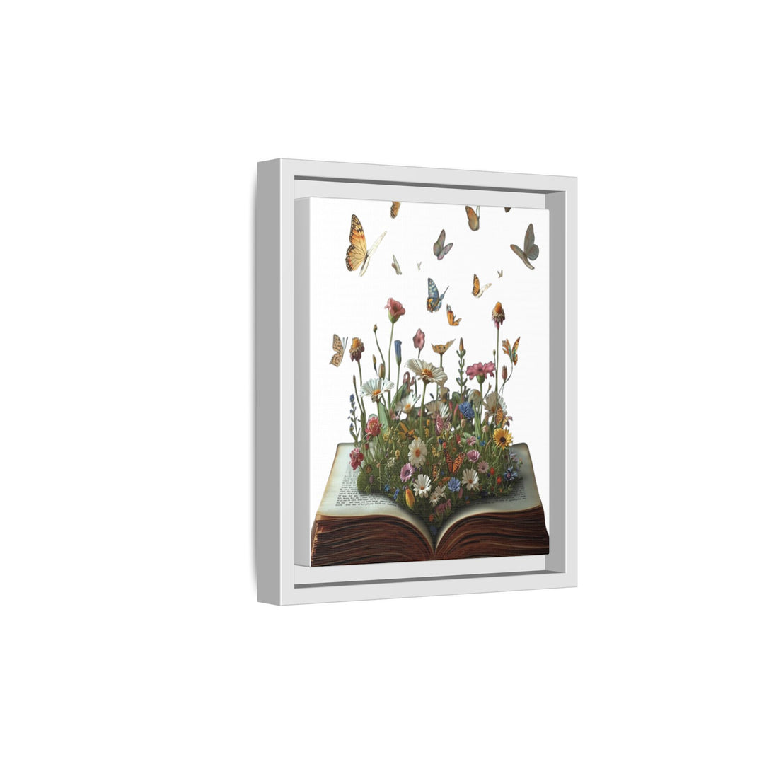 Whimsical Pop-Up Book Matte Canvas Art—Sustainable Framed Wall Décor