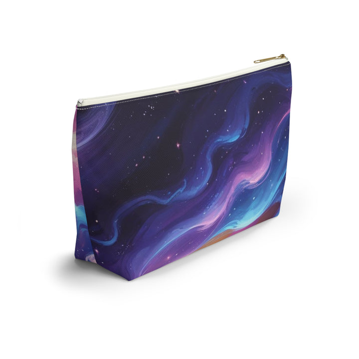 Galaxy Moon T-Bottom Accessory Pouch – Chic Space Makeup & Travel Bag