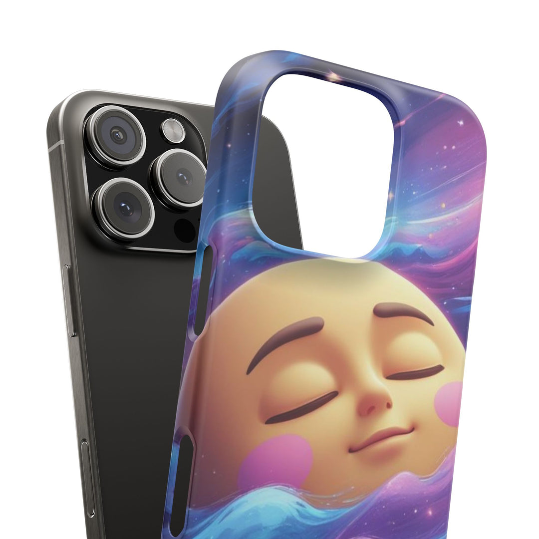 Dreamy Galaxy Moon Snap Case – Slim, Stylish & Durable Cosmic Phone Cover