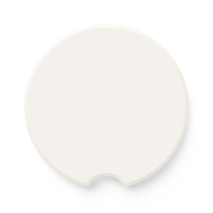 Joyful Emoji Soapstone Car Coaster – Absorbent, Fun & Unique Car Decor