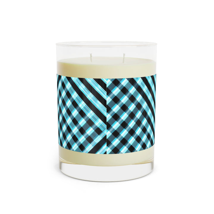 Modern Geometric Scented Candle 11oz – Long Burn, Soy, Stylish Gift