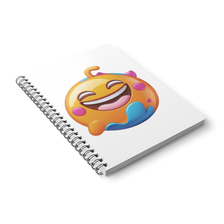 Wirobound A5 Emoji Notebook – Fun, Stylish, Glossy Smile Softcover, 150 Pages