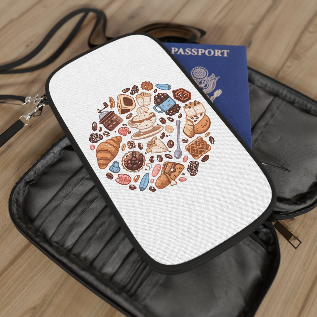 Ultimate RFID Passport Wallet – Cute Coffee & Dessert Travel Organizer