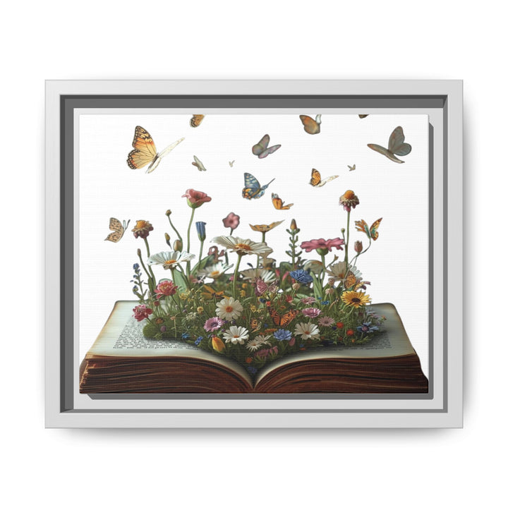 Whimsical Pop-Up Book Matte Canvas Art—Sustainable Framed Wall Décor