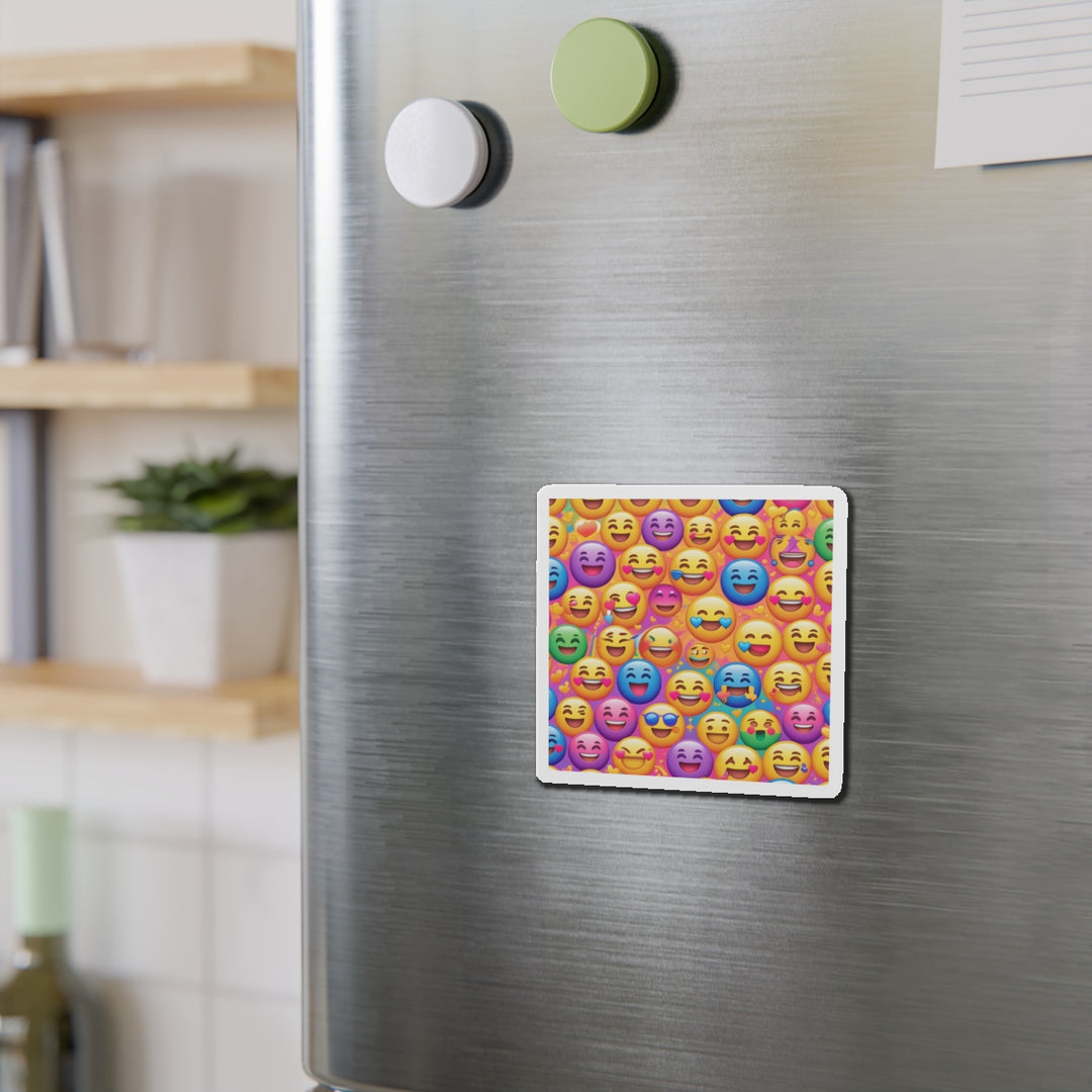 Custom Die-Cut Emoji Magnets – Vibrant, Playful & Unique Decor Gifts