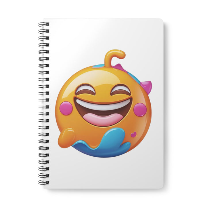 Wirobound A5 Emoji Notebook – Fun, Stylish, Glossy Smile Softcover, 150 Pages