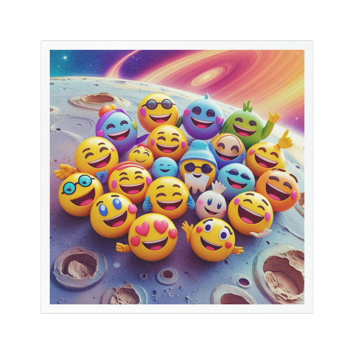 Custom Car Magnets – Space Emoji Fun, Weatherproof & Removable, Trendy Promo