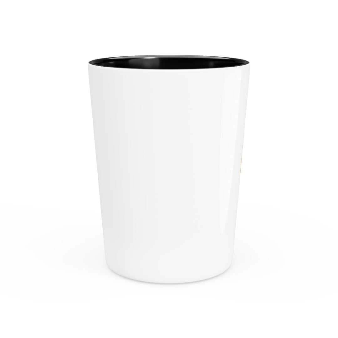 Personalized Coffee Beans Shot Glass – Trendy Custom Ceramic Party Favor