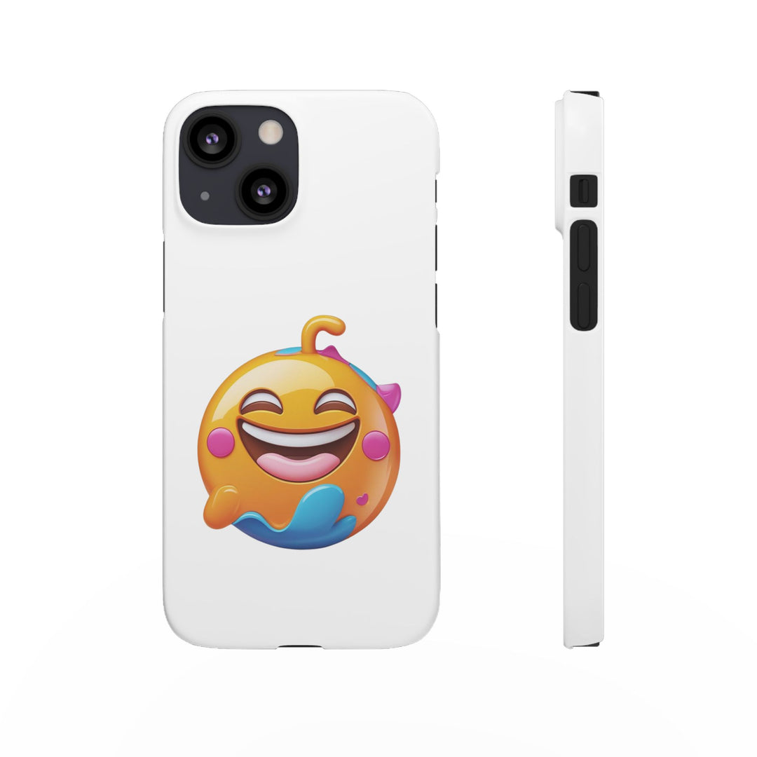 Emoji Joyful Vibe Snap Case – Sleek, Durable, Fun Cartoon Phone Cover