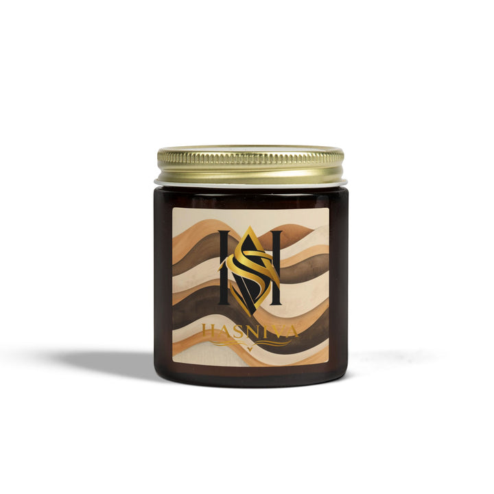 Cozy Waves Coconut Apricot Scented Candle | Hand-Poured, Modern 4oz/9oz