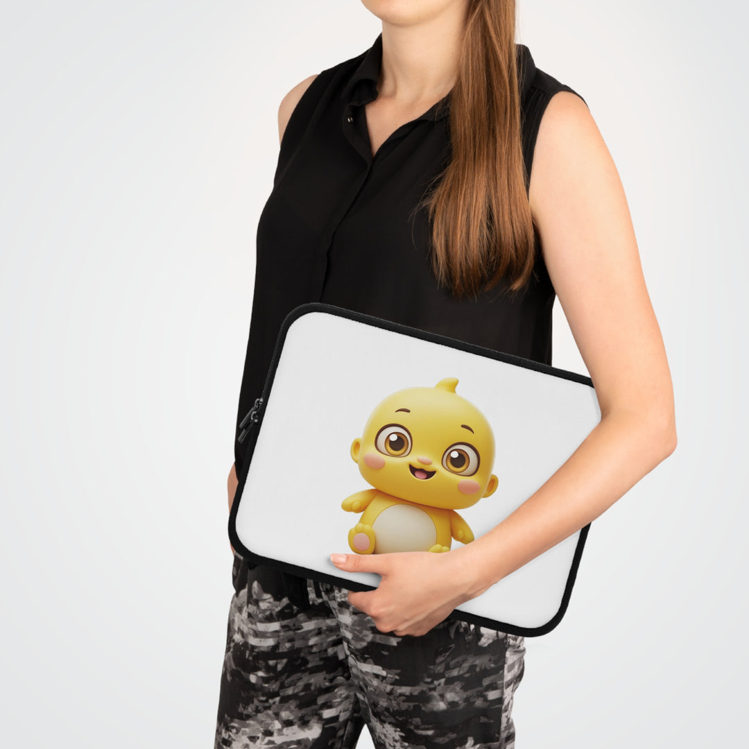 Custom Cute Baby Chick Laptop Sleeve – Ultra-Slim, Kawaii, Protective Case