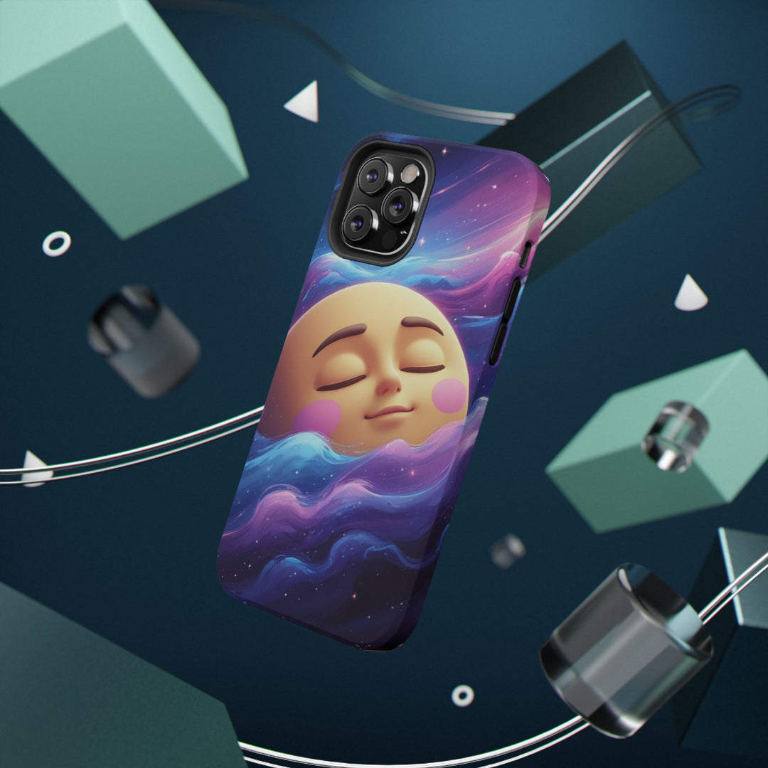 Galaxy Dream Moon Impact-Resistant Dual-Layer Phone Case – Custom & Cute