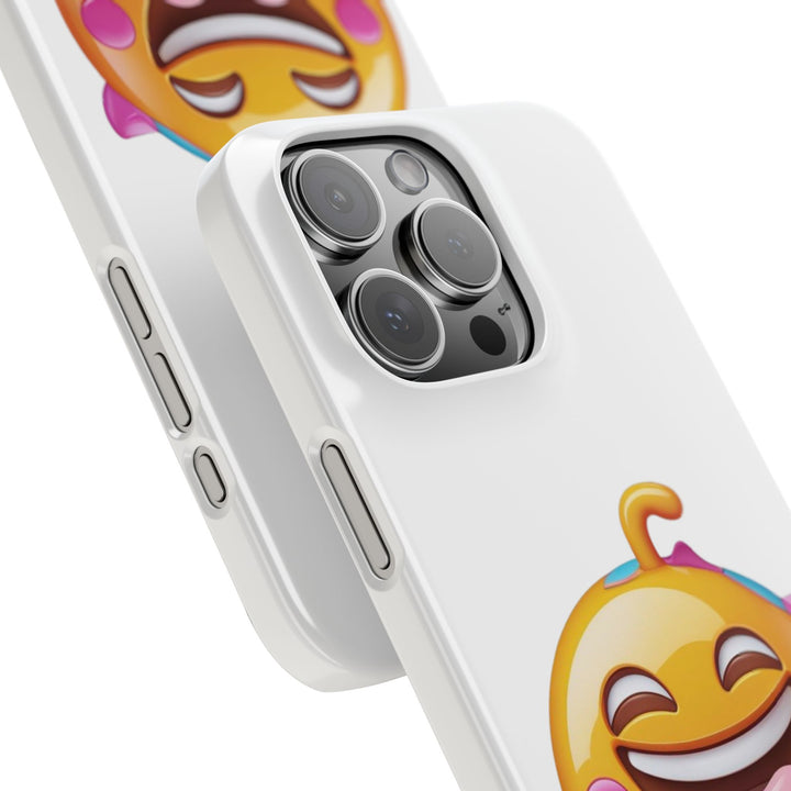 Emoji Joy Slim Phone Case – Ultra-Thin, Glossy, Playful & Protective