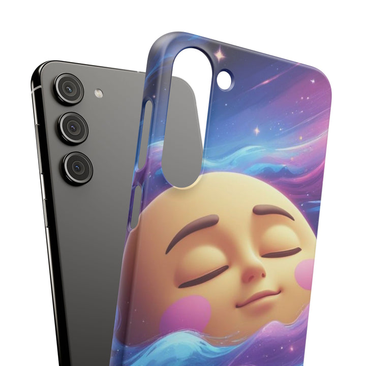Dreamy Galaxy Moon Snap Case – Slim, Stylish & Durable Cosmic Phone Cover