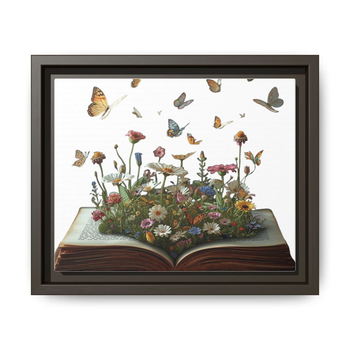 Whimsical Pop-Up Book Matte Canvas Art—Sustainable Framed Wall Décor