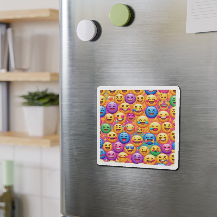 Custom Die-Cut Emoji Magnets – Vibrant, Playful & Unique Decor Gifts