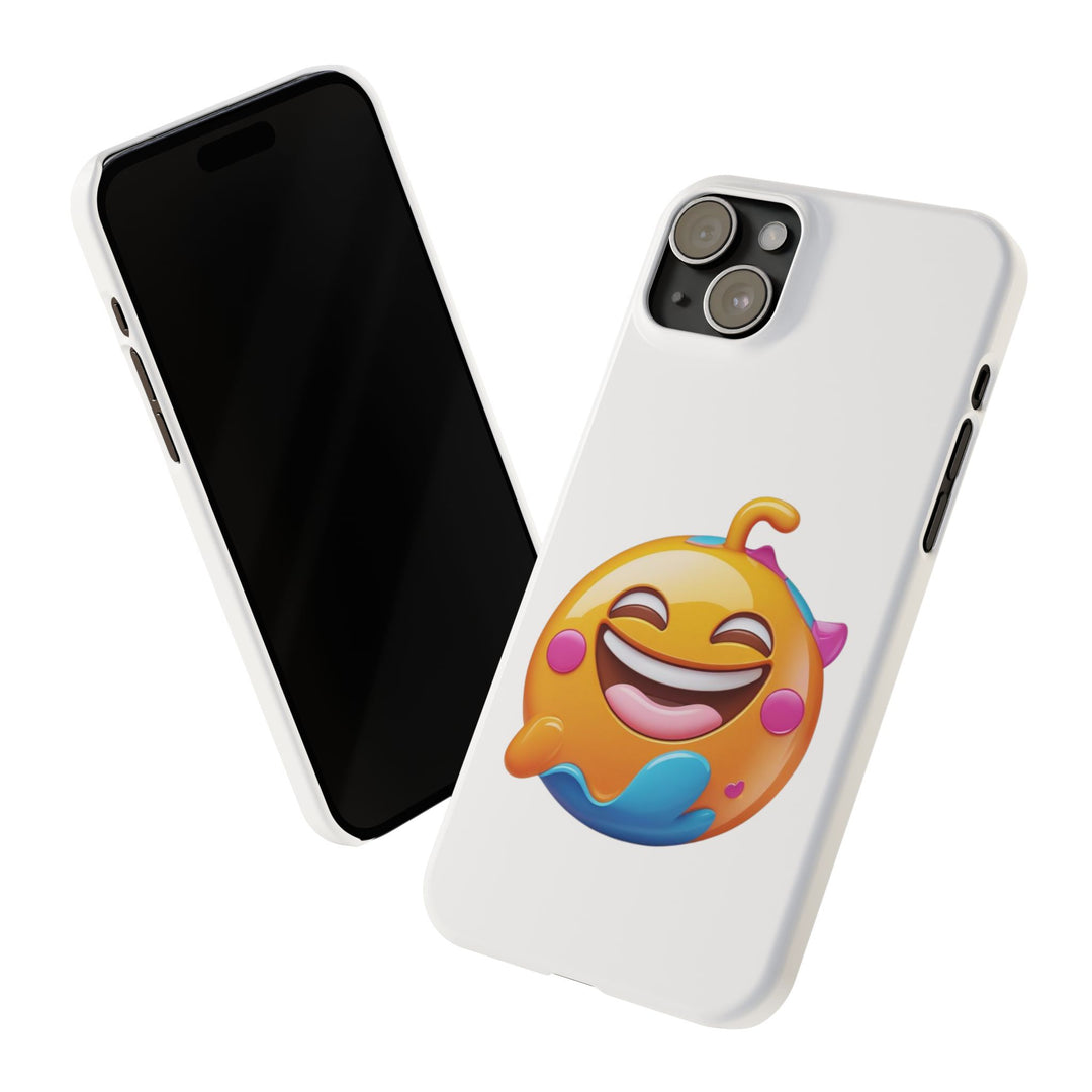 Emoji Joy Slim Phone Case – Ultra-Thin, Glossy, Playful & Protective