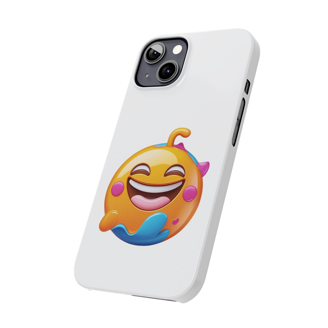 Emoji Joy Slim Phone Case – Ultra-Thin, Glossy, Playful & Protective