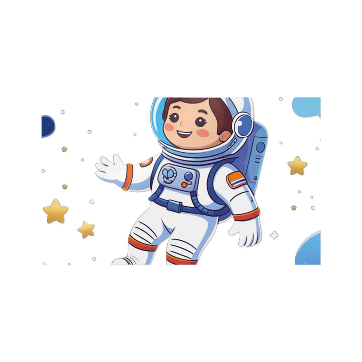 Playful Space Astronaut Die-Cut DTF Sticker – Premium, Durable & Fun