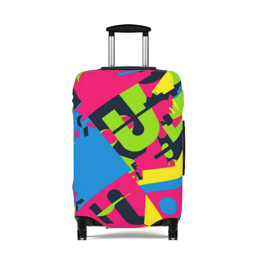 Bold Abstract Premium Luggage Cover – Stylish, Stretch & Scratch-Proof