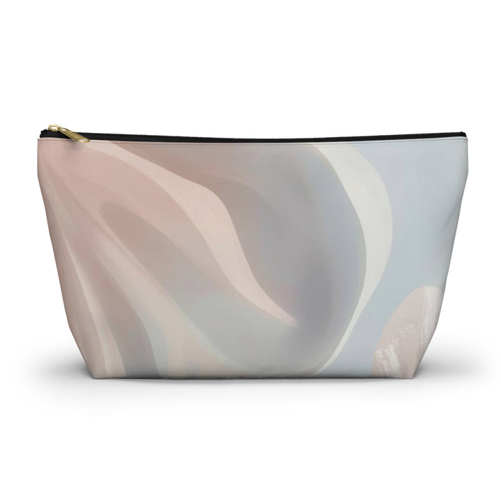 Chic T-Bottom Accessory Pouch – Pastel Abstract, Stylish Organizer Bag