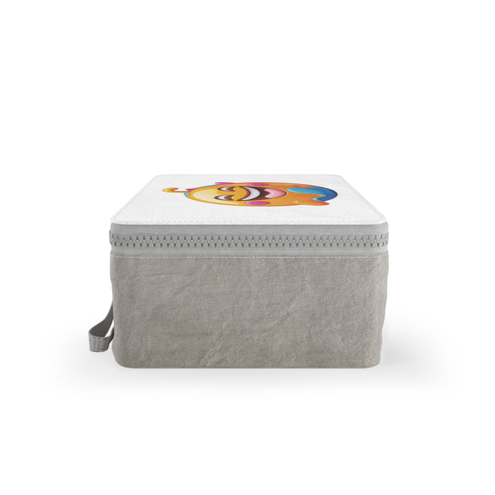 Emoji Vibes Eco Paper Lunch Bag – Customizable, Durable, & Fun Design