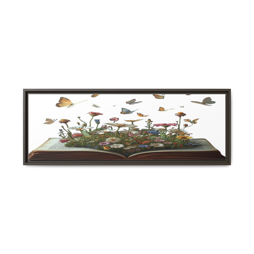 Whimsical Pop-Up Book Matte Canvas Art—Sustainable Framed Wall Décor