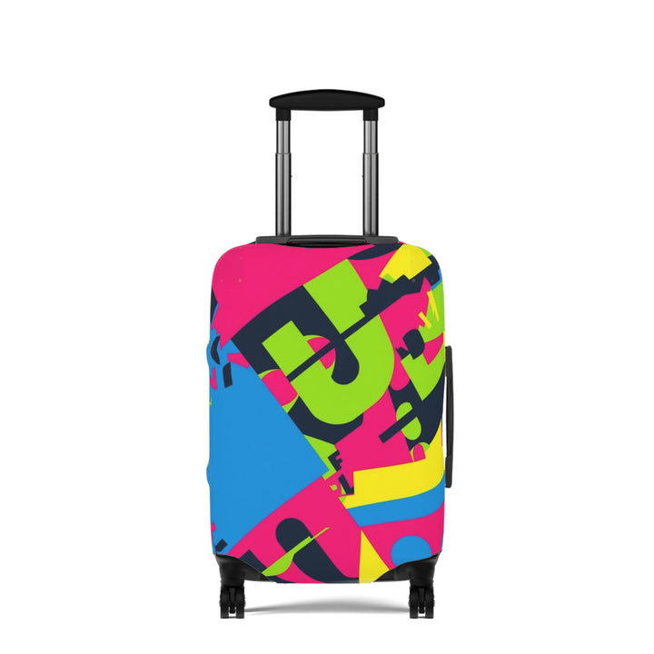 Bold Abstract Premium Luggage Cover – Stylish, Stretch & Scratch-Proof