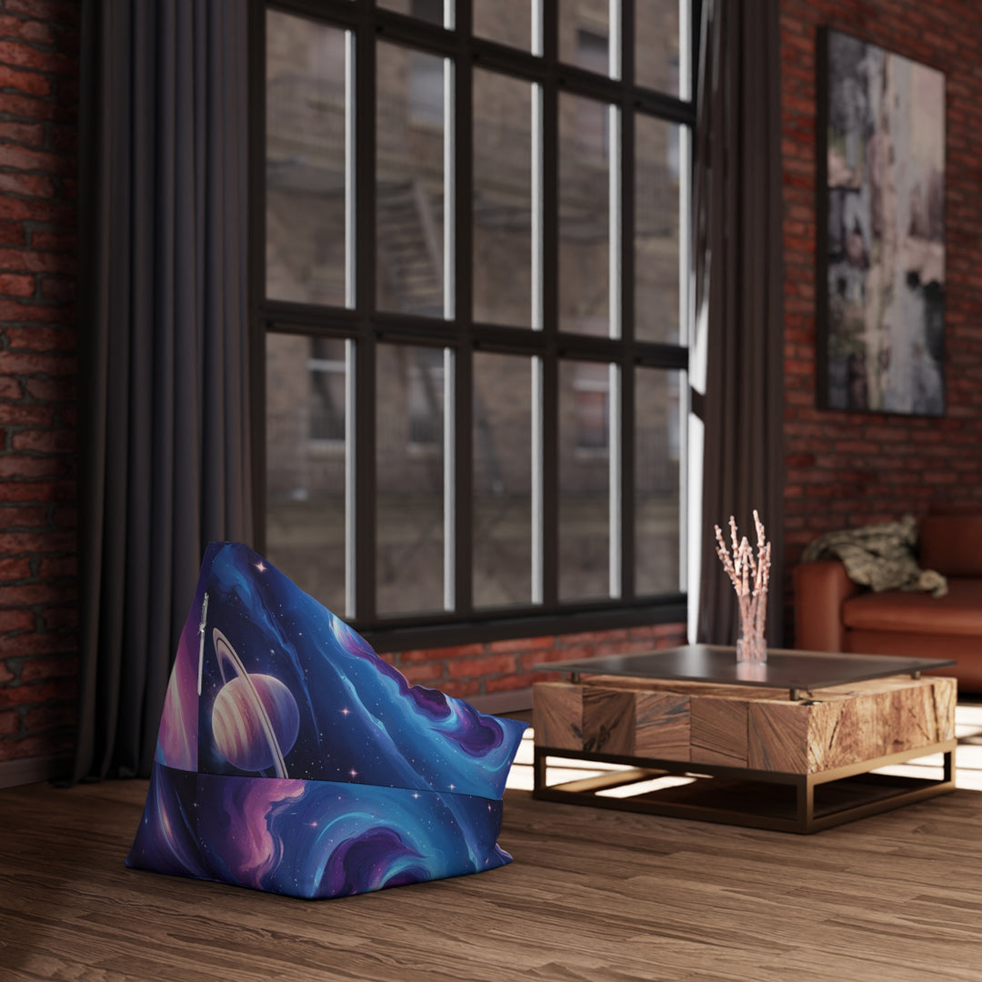 Galaxy Moon Bean Bag Chair Cover – Cozy, Stylish, and Whimsical Design