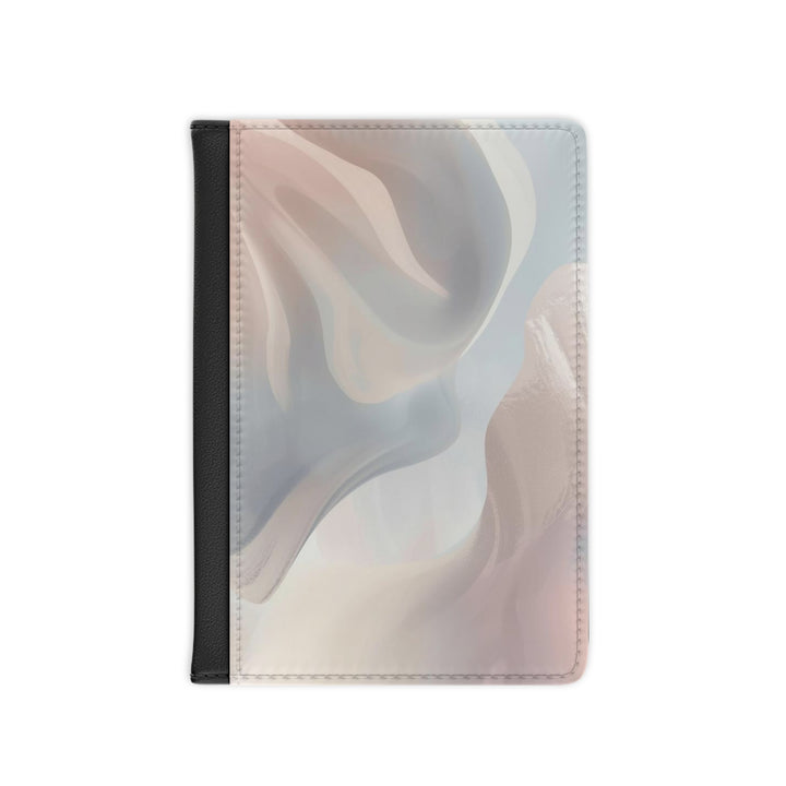 Chic Abstract Pastel Passport Cover – Personalized, RFID, Luxe Travel Style