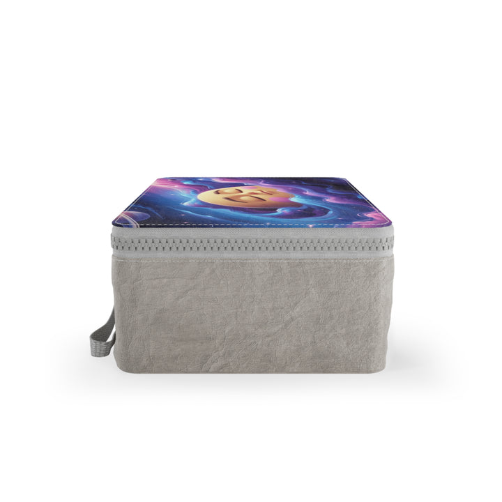 Eco Paper Lunch Bag – Custom Starry Galaxy, Cute Celestial Kraft Tote