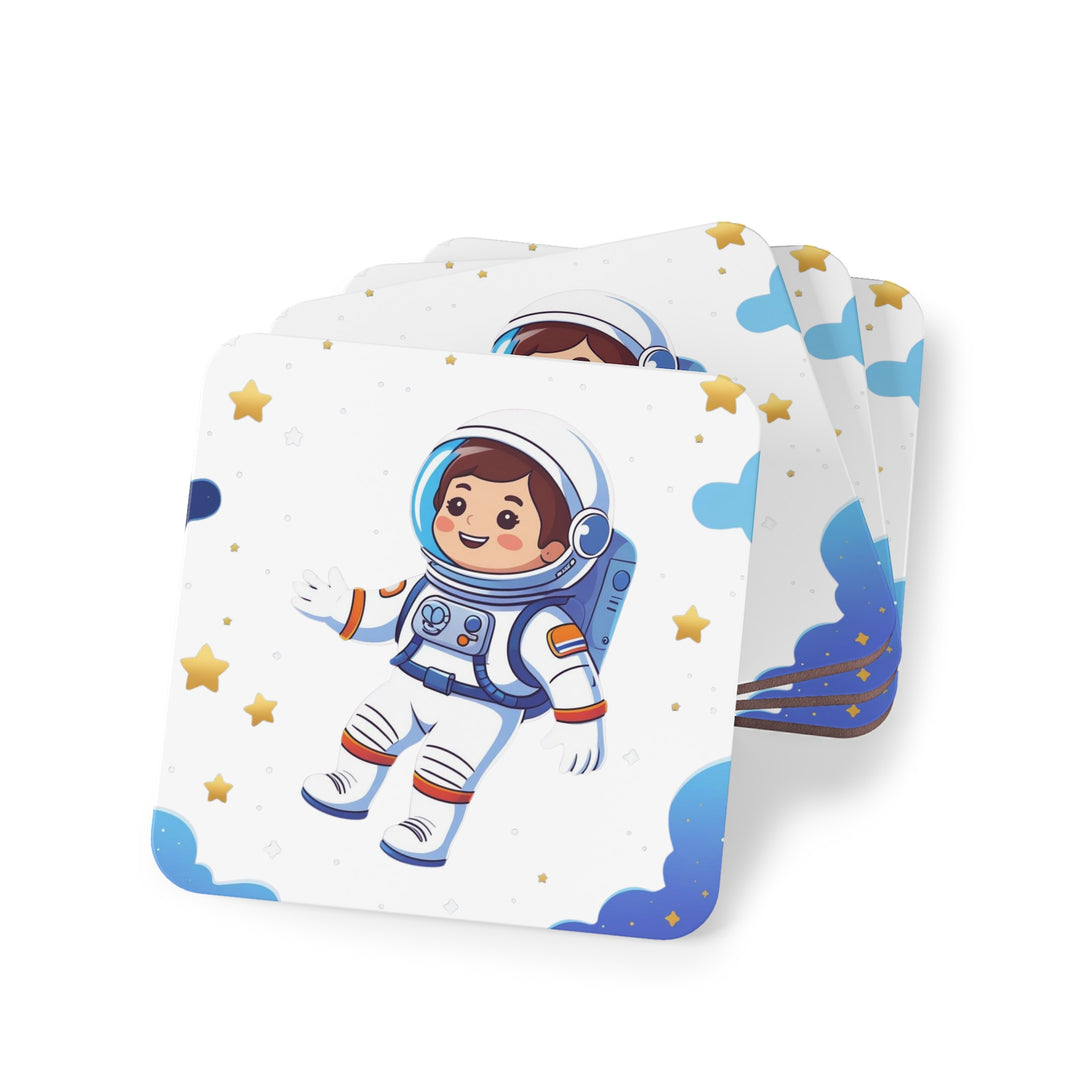 Playful Astronaut Coasters – Kid-Friendly, Fun Space Decor for Home & Gifts