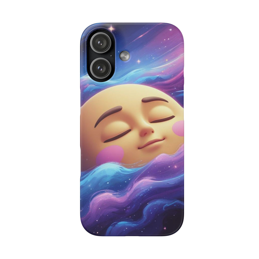 Dreamy Galaxy Moon Snap Case – Slim, Stylish & Durable Cosmic Phone Cover