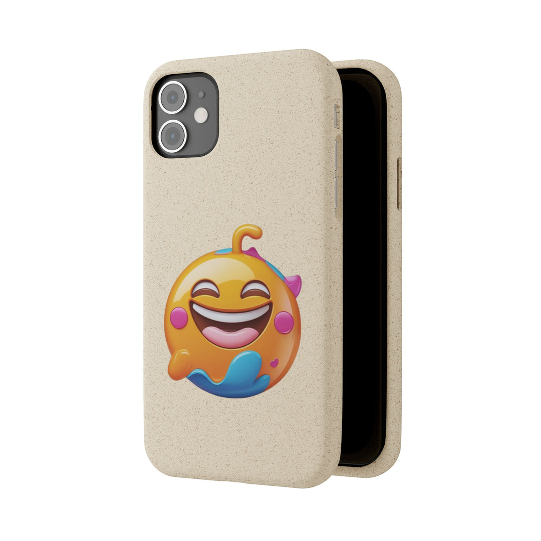 Eco Emoji Biodegradable Phone Case – Fun, Compostable, MagSafe Ready