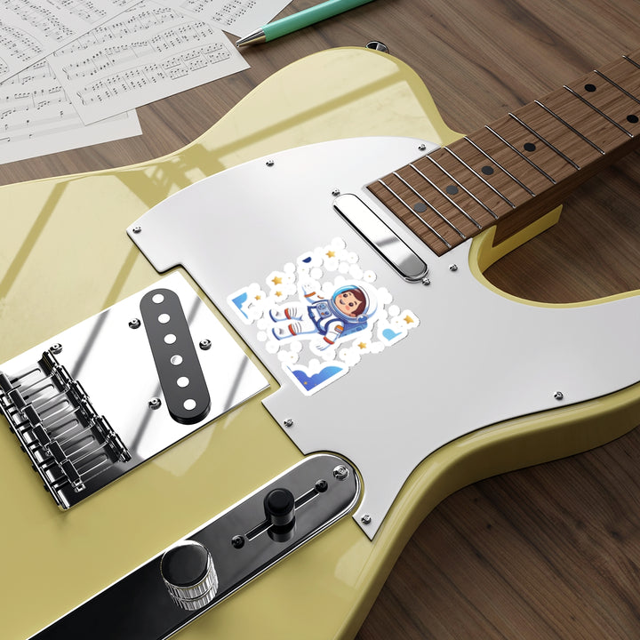 Custom Die-Cut Stickers – Space Astronaut Kids Art | Durable & Trendy