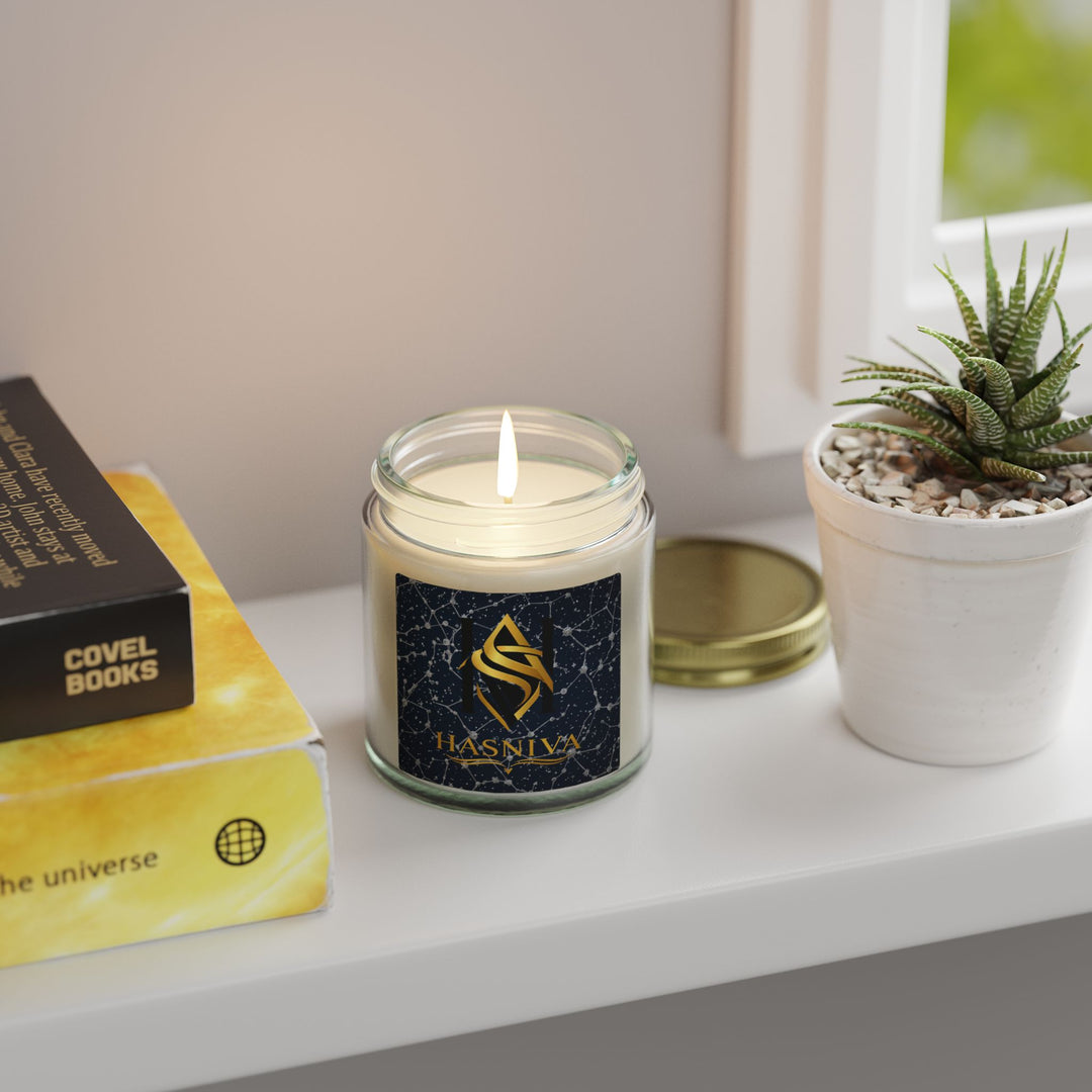 Celestial Constellation Scented Candle – Coconut Apricot Wax | Hand-Poured