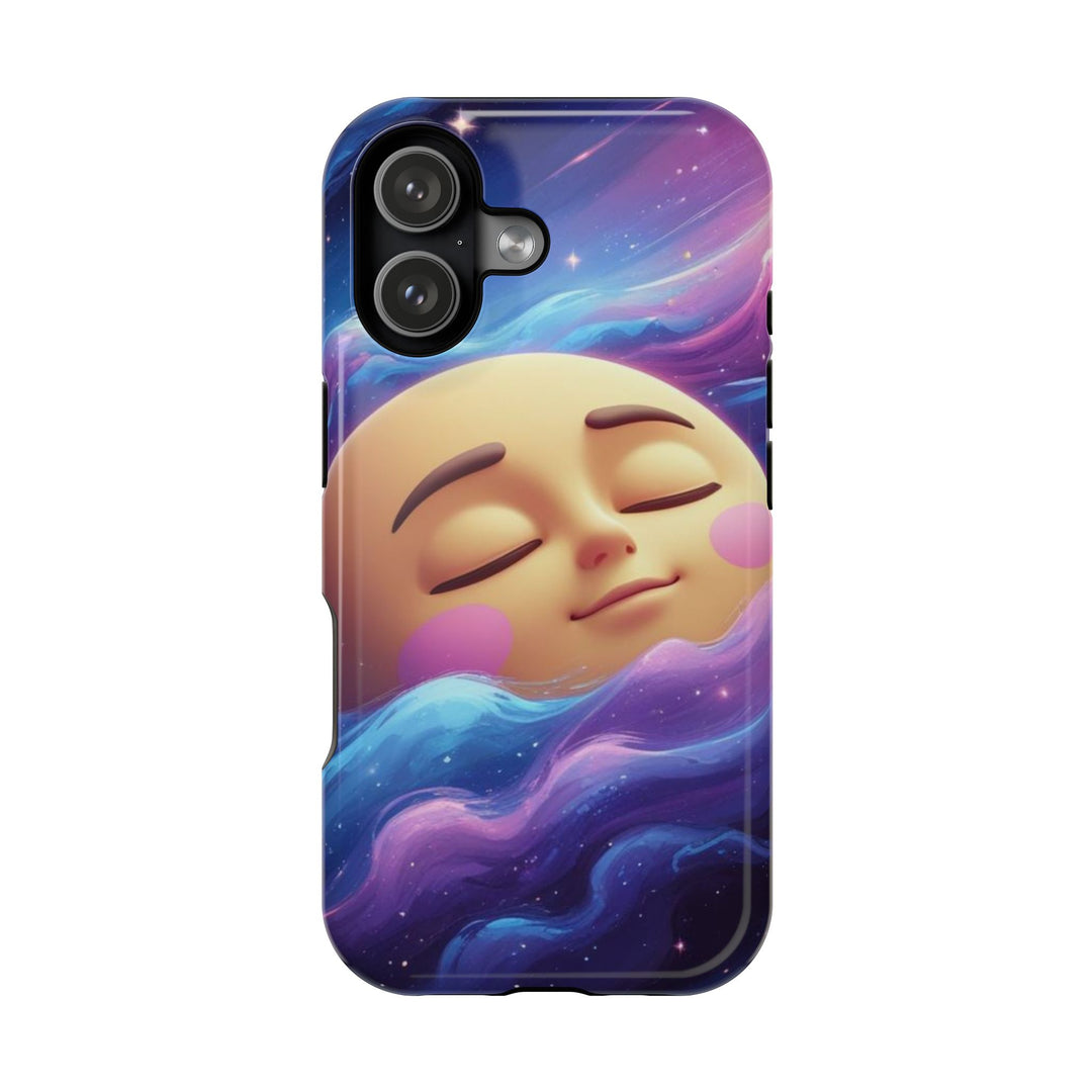 Galaxy Dream Moon Impact-Resistant Dual-Layer Phone Case – Custom & Cute