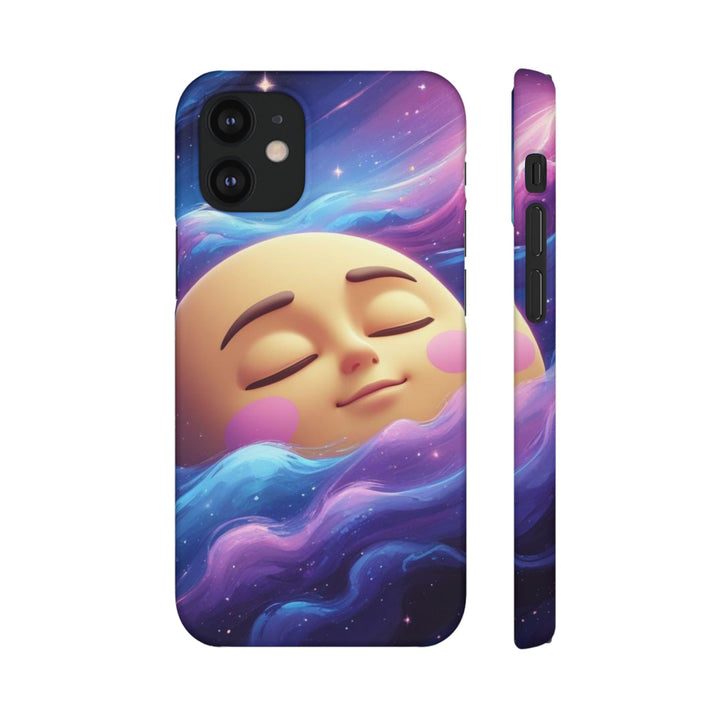 Dreamy Galaxy Moon Snap Case – Slim, Stylish & Durable Cosmic Phone Cover