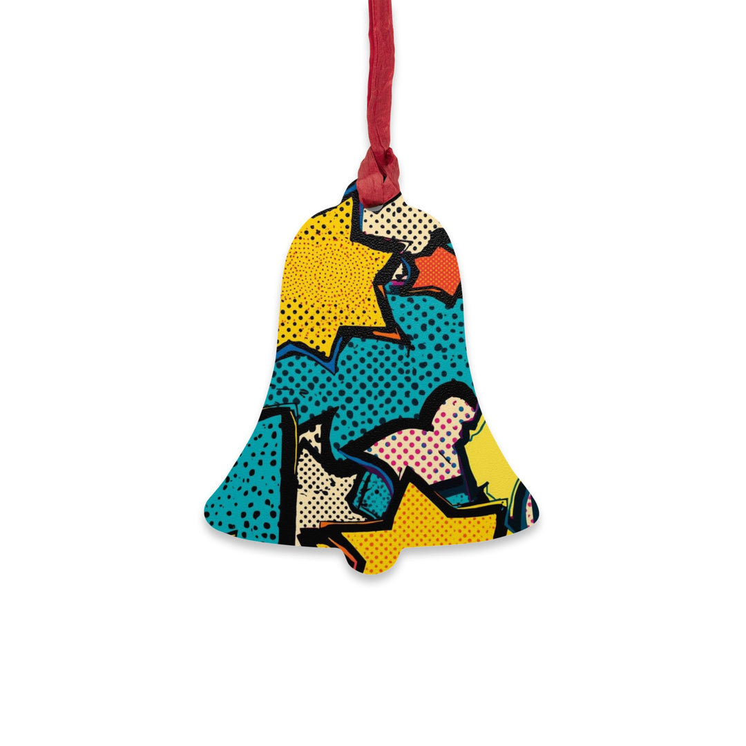 Handcrafted Comic Pop Art Wooden Ornaments – Fun, Whimsical & Magnetic Décor