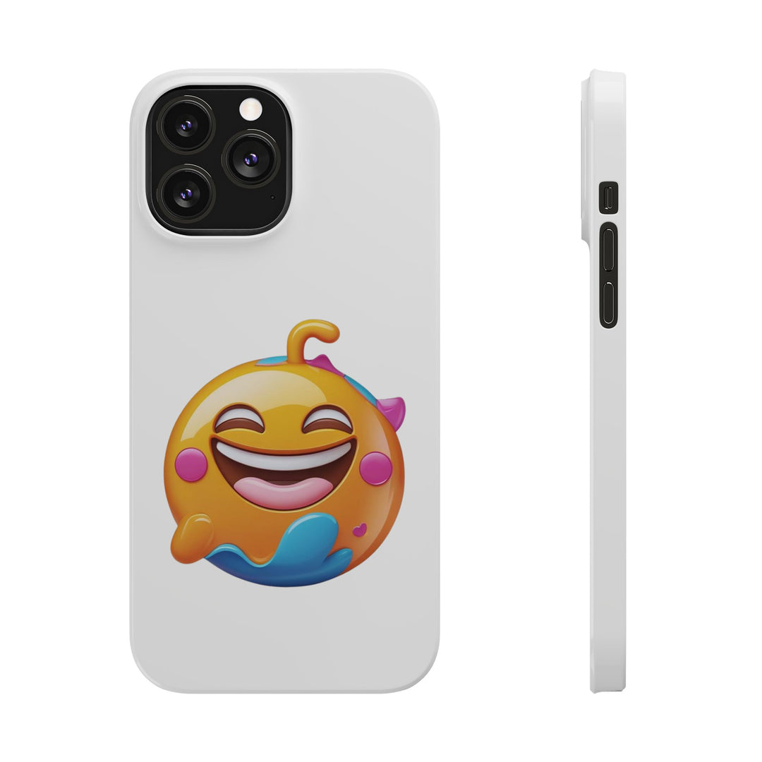 Emoji Joy Slim Phone Case – Ultra-Thin, Glossy, Playful & Protective
