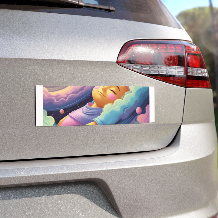 Custom Car Magnet – Dreamy Cosmic Baby Galaxy Design, Weatherproof, Removable