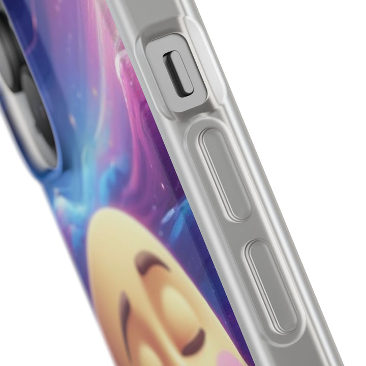 Flexi Case – Dreamy Galaxy Moon | Slim, Stylish & Durable Phone Cover