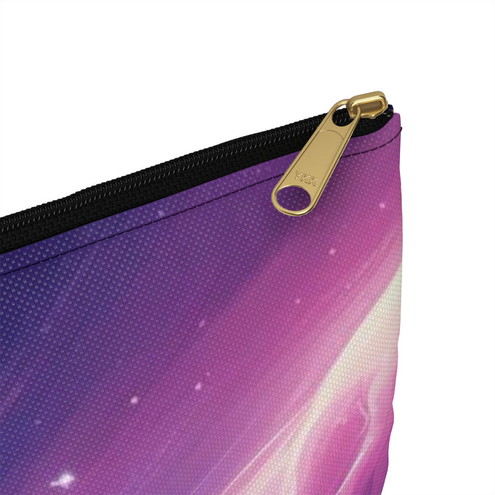 Galaxy Moon Face Accessory Pouch – Cute Cosmic Makeup & Tech Bag