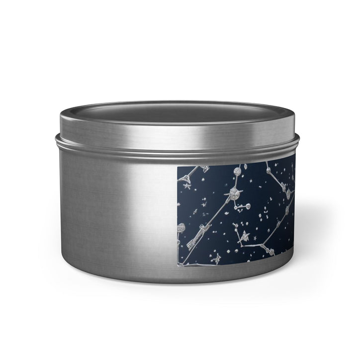 Celestial Tin Candle – Hand-Poured, Constellation Design, Long Burn USA