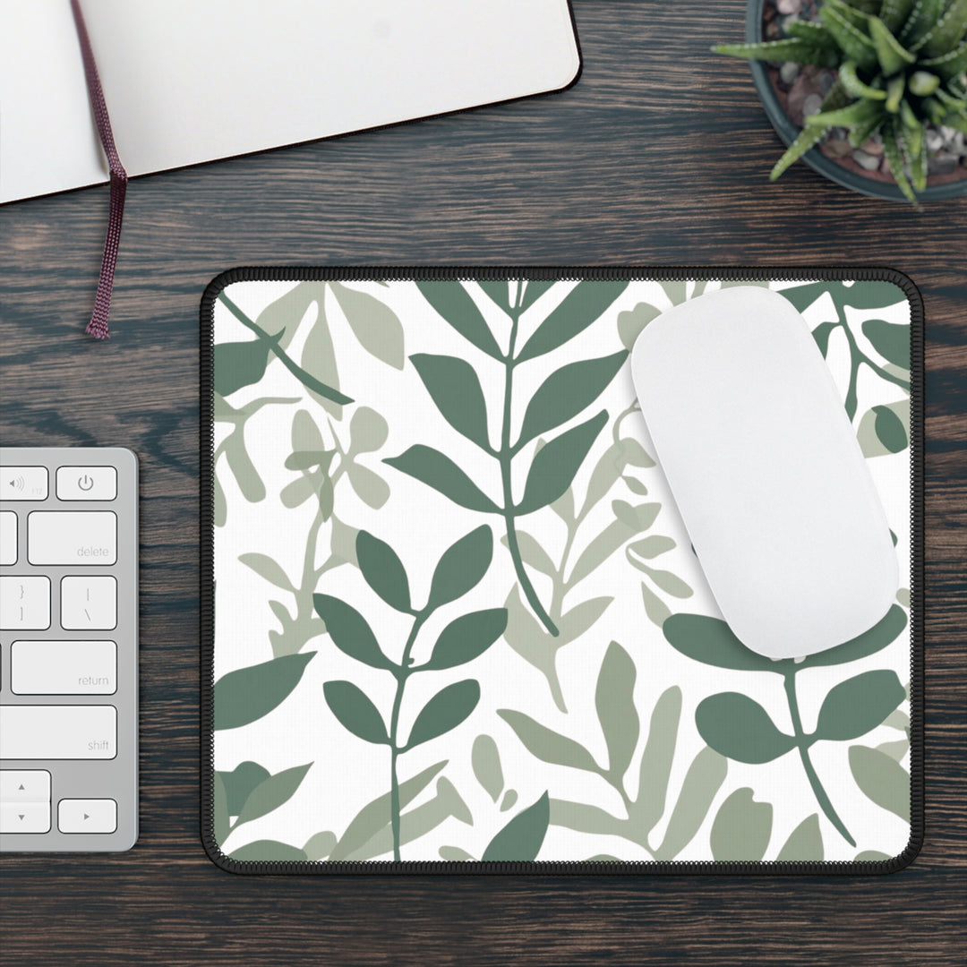 Leafy Botanical Gaming Mouse Pad – Premium Precision & Modern Nature Style