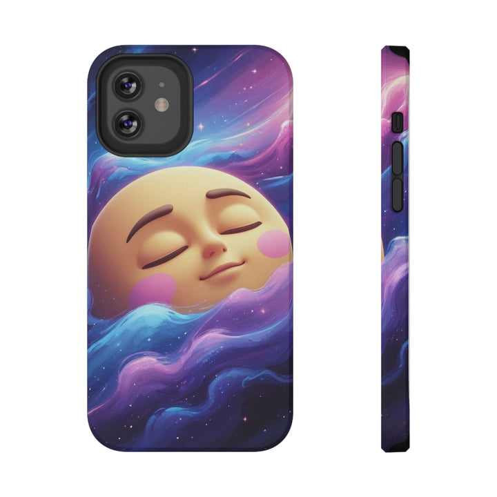 Galaxy Dream Moon Impact-Resistant Dual-Layer Phone Case – Custom & Cute