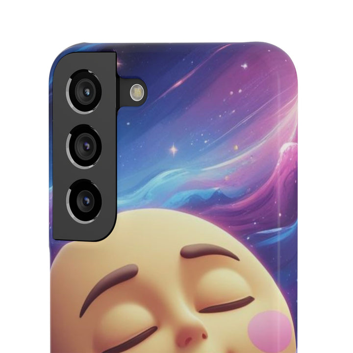 Dreamy Galaxy Moon Snap Case – Slim, Stylish & Durable Cosmic Phone Cover