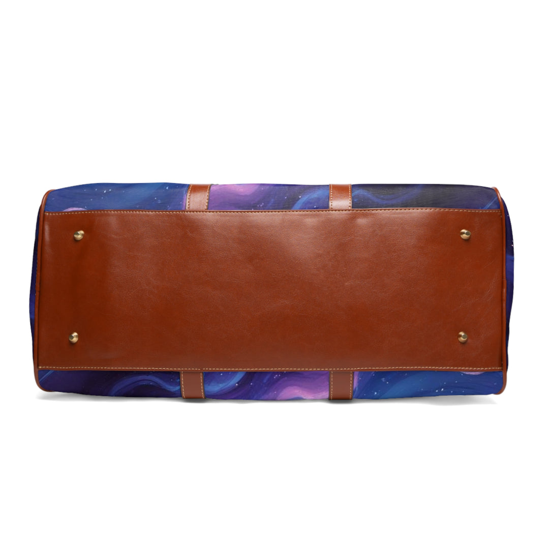 Galaxy Moon Waterproof Travel Bag – Stylish, Durable & Space-Themed Carry-On