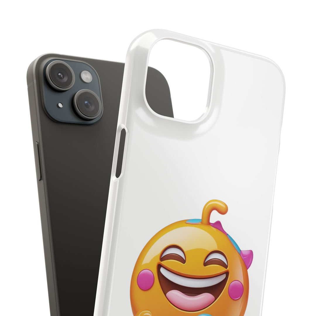 Emoji Joyful Vibe Snap Case – Sleek, Durable, Fun Cartoon Phone Cover